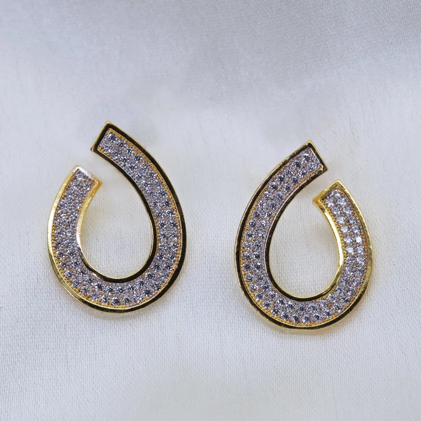 24Kt Gold Plated Lucky Shoe Stud Earring - Handa Bangles
