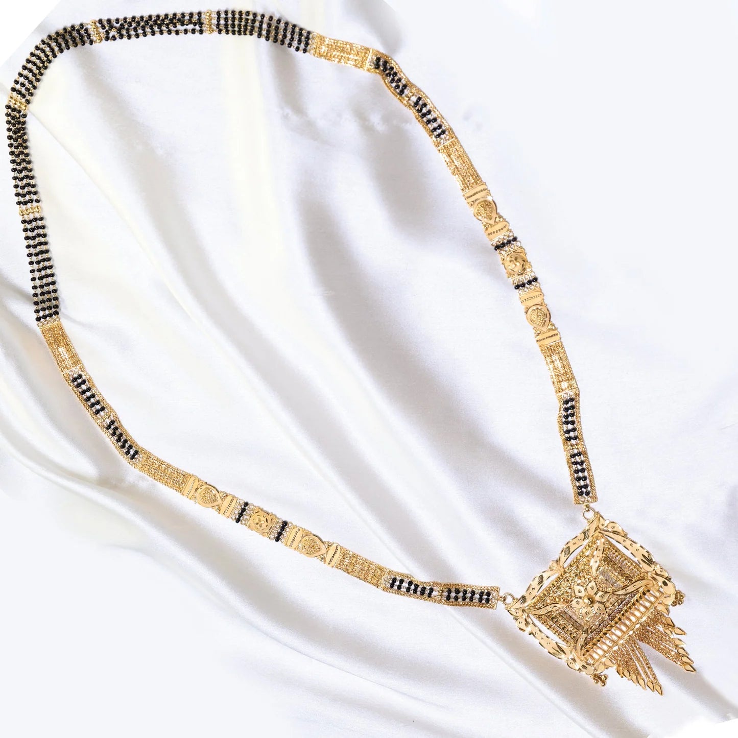 24Kt Gold Plated Traditional Mangalsutra - Handa Bangles