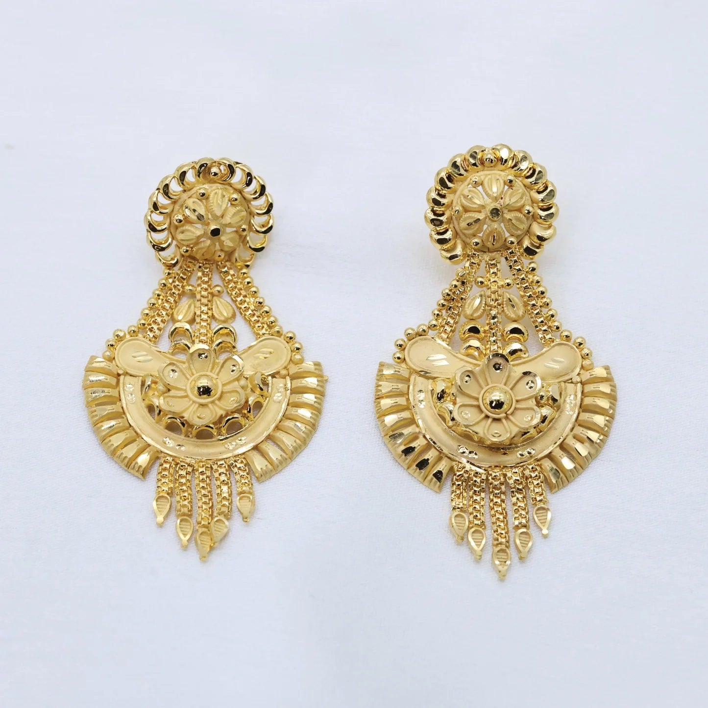 24kt Gold Plated Golden Choker Set - Handa Bangles