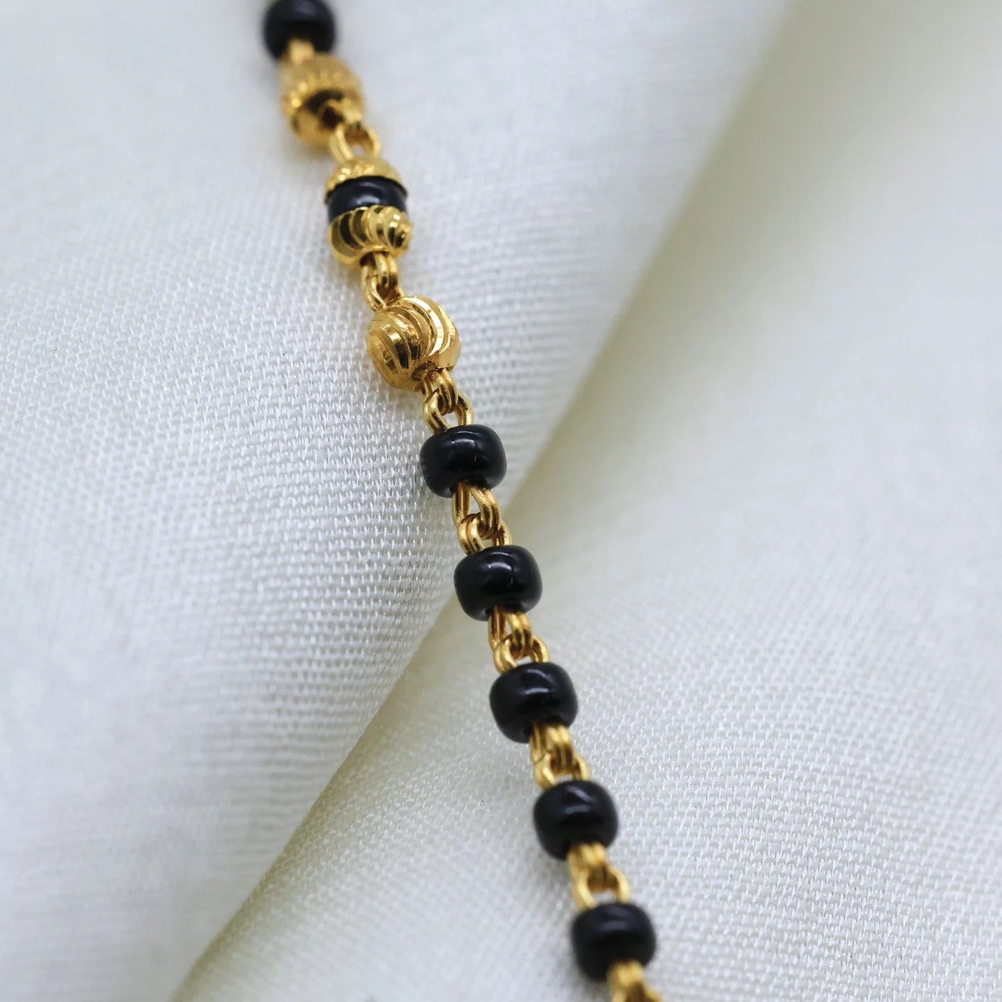 24Kt Gold Plated Fancy Daily Wear Mangalsutra - Handa Bangles