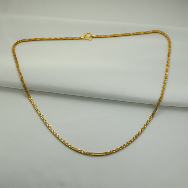24Kt Gold Plated Classic Ladies Chain Necklace