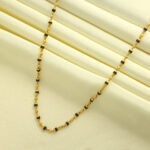24Kt Gold Plated Fashionable Rudraksha Dailywear Mala_1310N