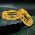 BANGLES1960-6 24kt Gold Plated Bangle