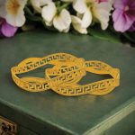 BANGLES1960-8 24kt Gold Plated Bangle