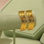 BANGLES1960-2 24kt Gold Plated Bangle