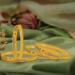 BANGLES2320 24kt Gold Plated Bangle