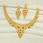 1562_1 24Kt Gold Plated Short Set